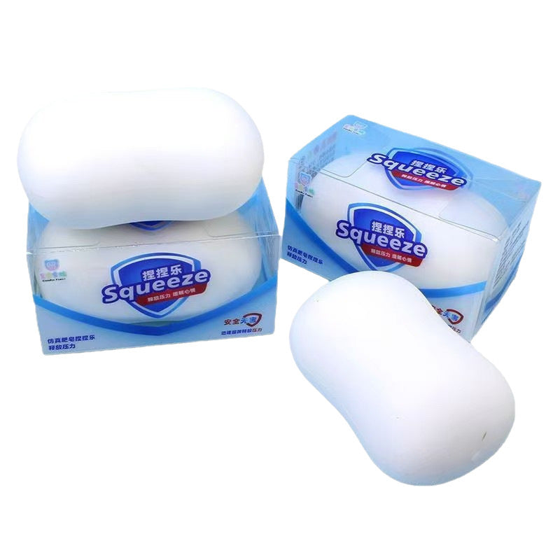 Squeeze the stress-relieving toy