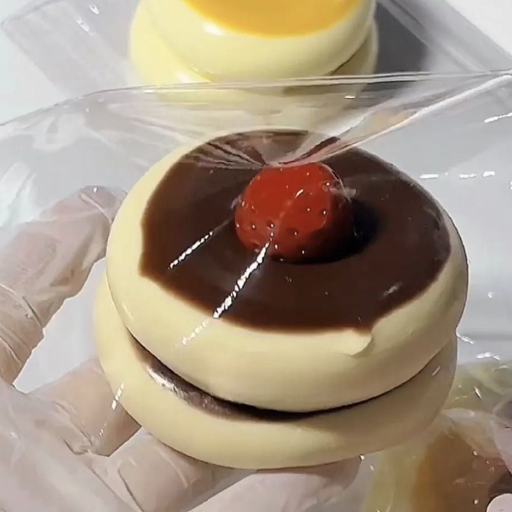 Simulated Cream Souffl� Squishy Cake