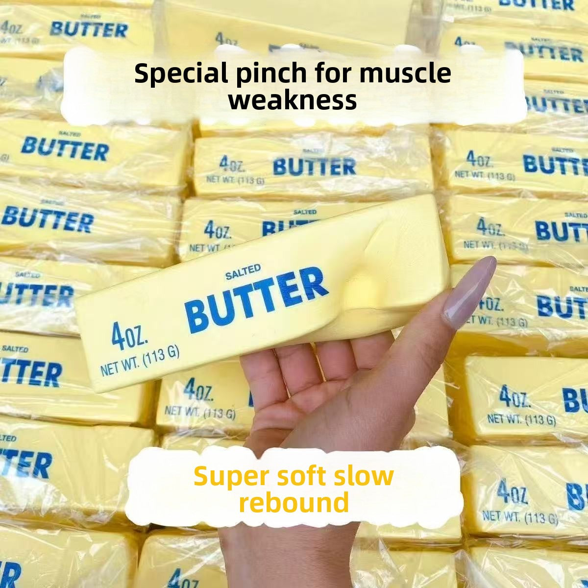 Squishy Soft Butter Stick Slow Rebound Stress Relief Toy