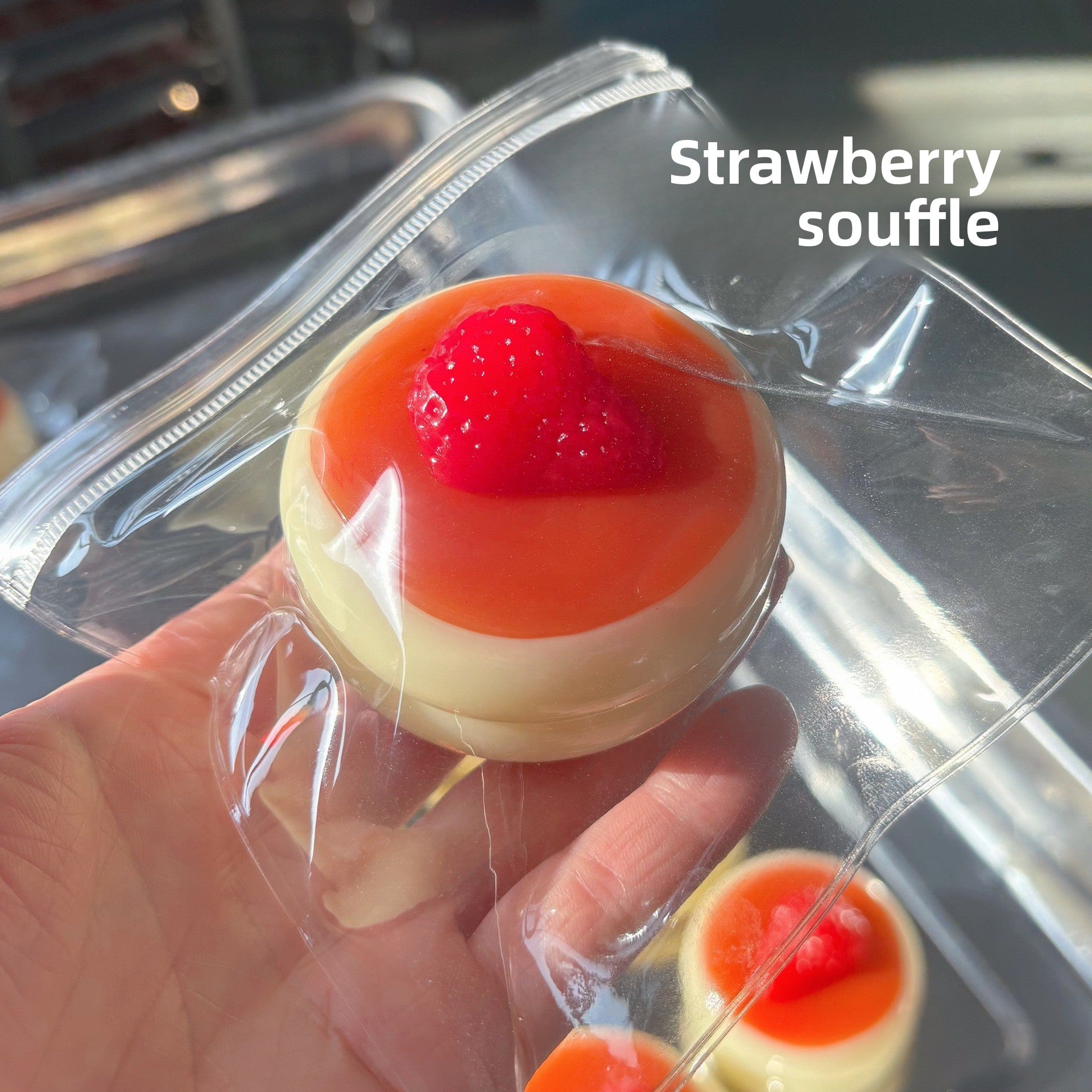 Simulated Cream Souffl� Squishy Cake