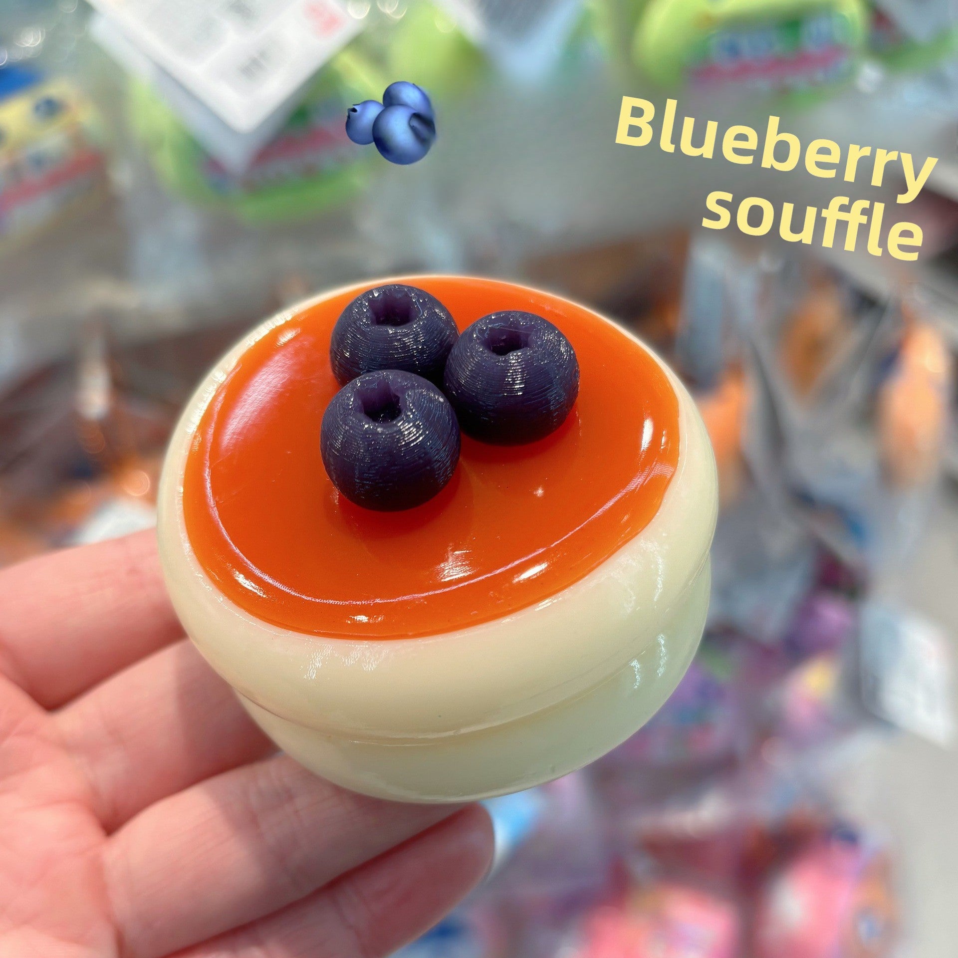 Simulated Cream Souffl� Squishy Cake