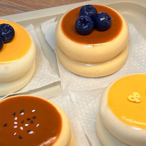 Simulated Cream Souffl� Squishy Cake