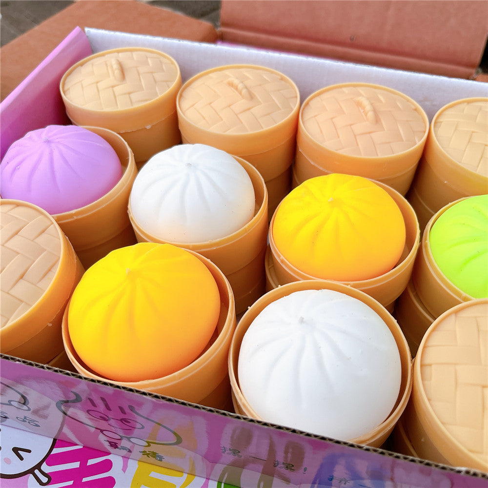 Simulated Bun Squishy Stress Relief Toy