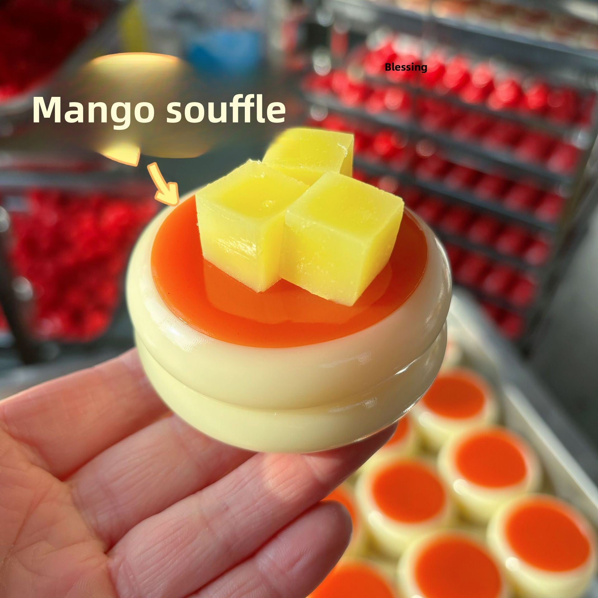 Simulated Cream Souffl� Squishy Cake