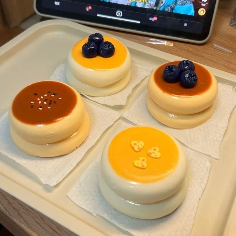 Simulated Cream Souffl� Squishy Cake